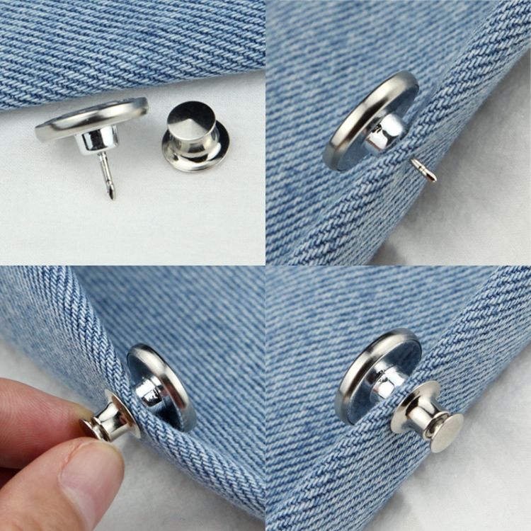 20 PCS Adjustable And Detachable Buttons, Colour: Style 18