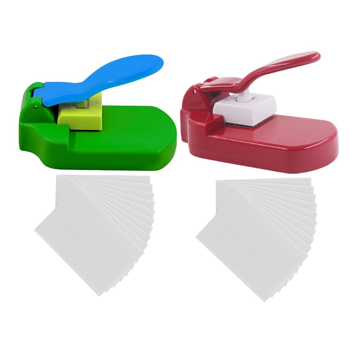 Manual Puzzle Making Machine Paper Puncher Photo Cutter Blue
