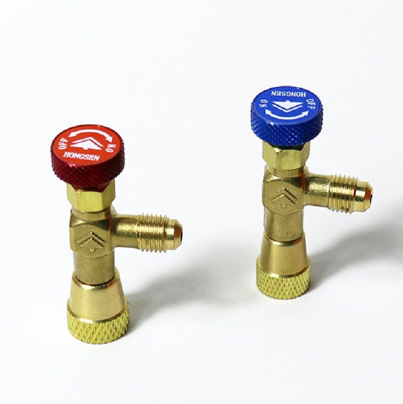 2pcs Plus Liquid Safety Valve R410a R22 Air Conditioning