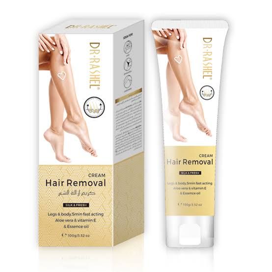 Dr.Rashel Hair Remover Cream. 5 Mins Easy Painless Hair Removing For Body & Leg Without Irritation