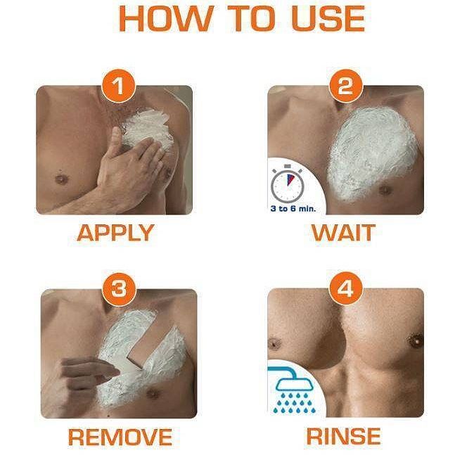 Dr.Rashel Hair Remover Cream. 5 Mins Easy Painless Hair Removing For Body & Leg Without Irritation