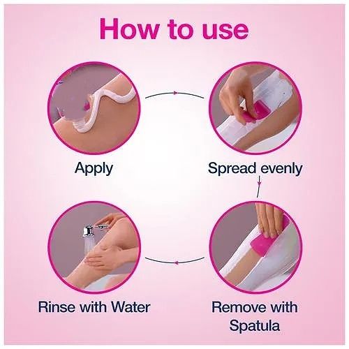 Dr.Rashel Hair Remover Cream. 5 Mins Easy Painless Hair Removing For Body & Leg Without Irritation