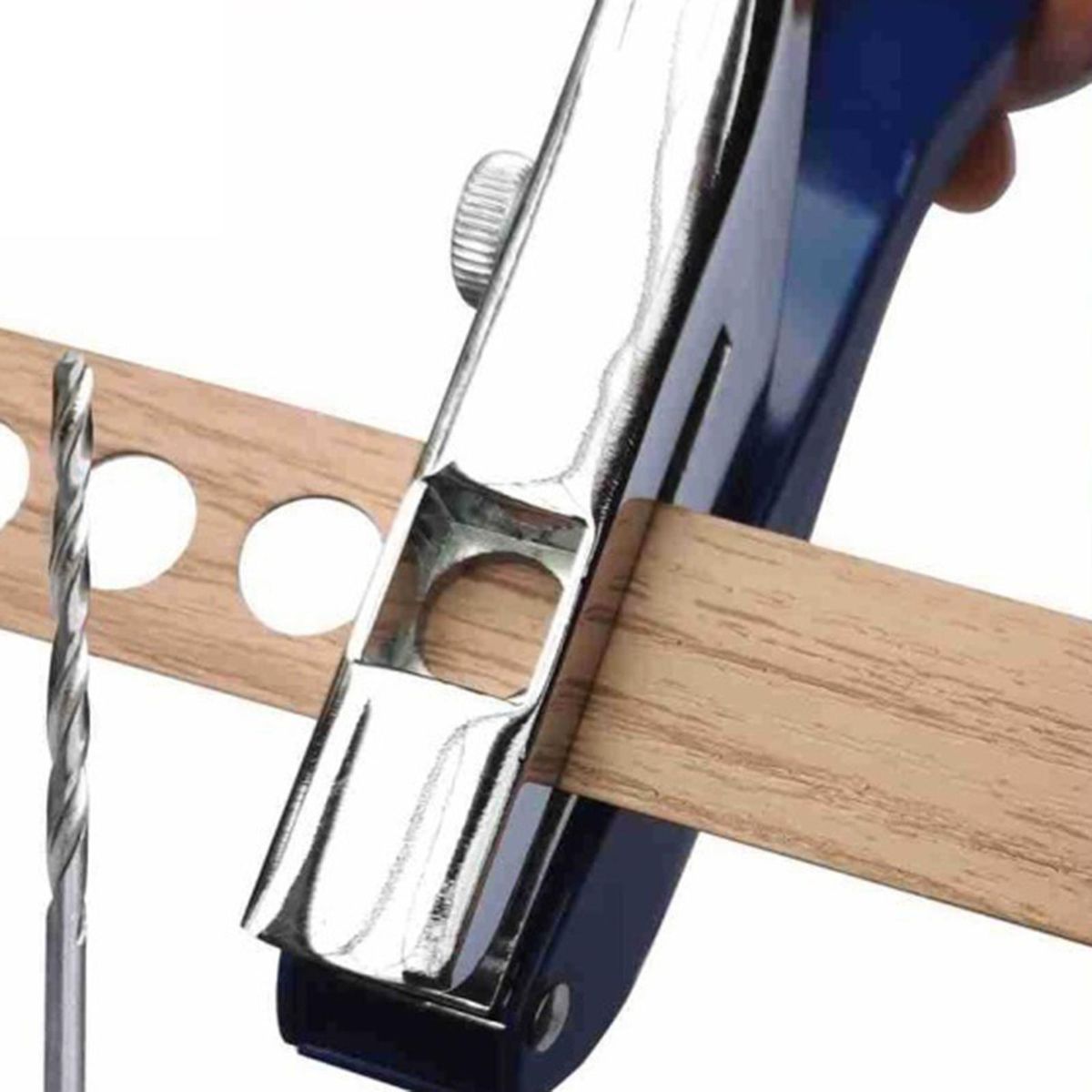 Manual Edge Band Puncher  Handheld Manual Black 10mm