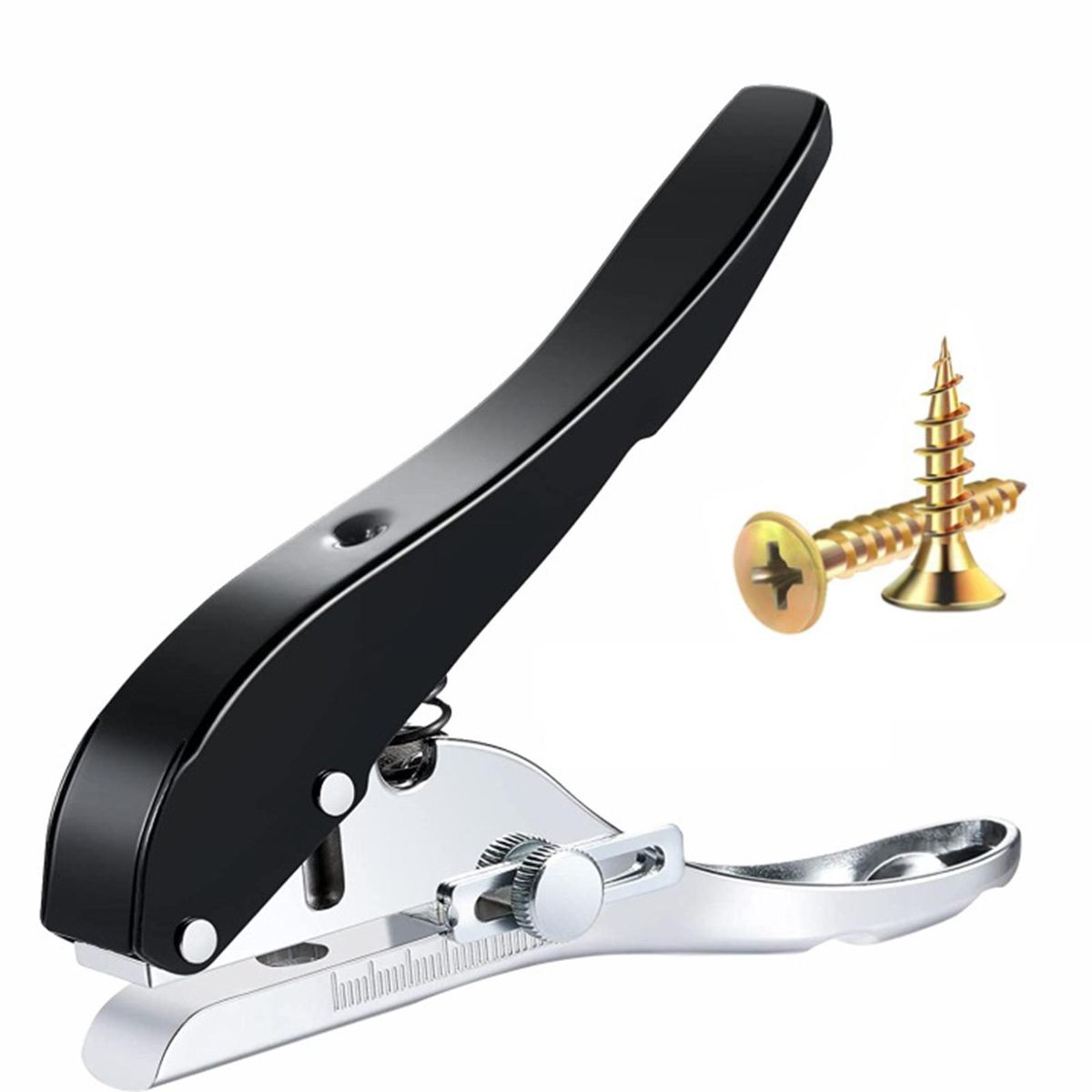 Manual Edge Band Puncher  Handheld Manual Black 10mm