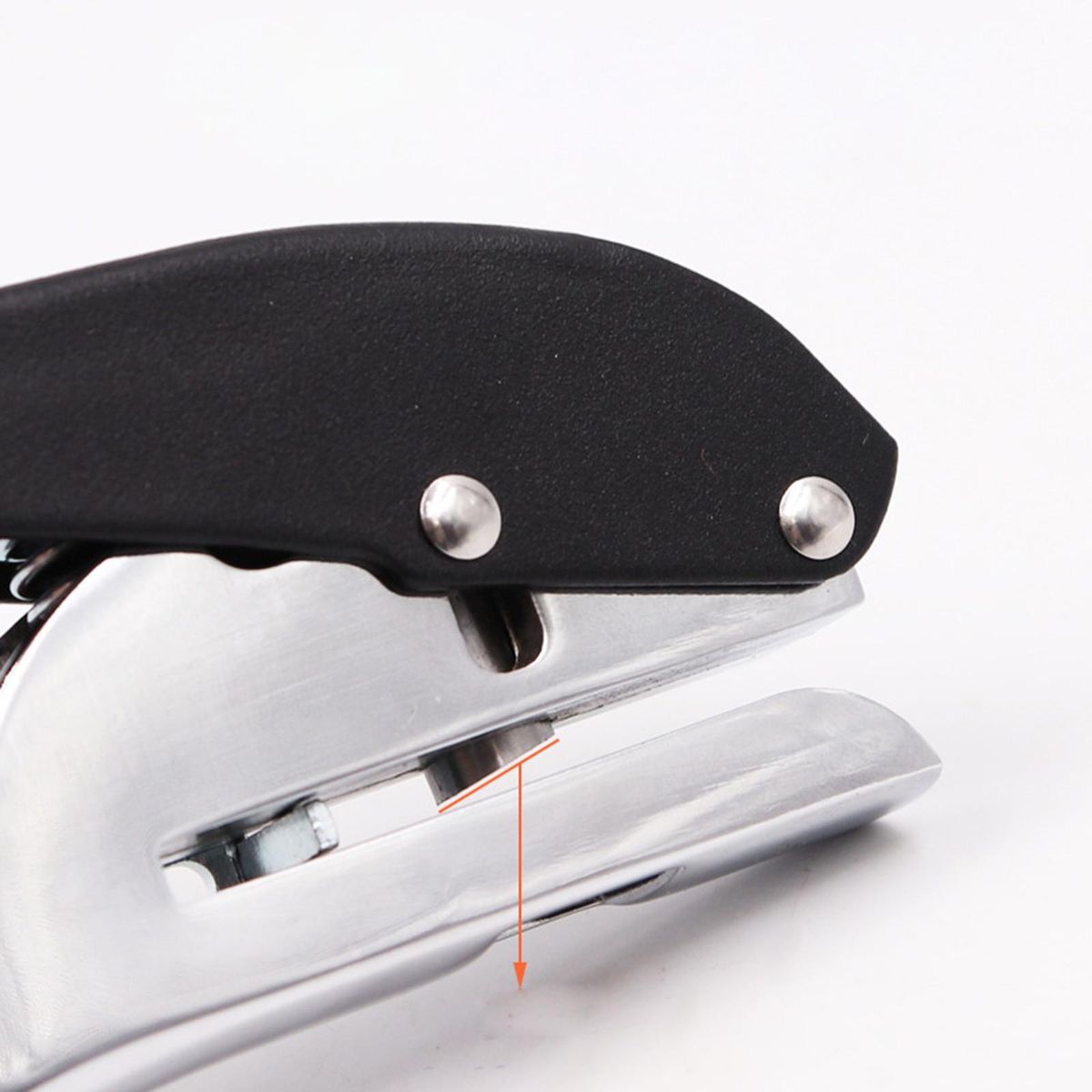Manual Edge Band Puncher  Handheld Manual Black 10mm
