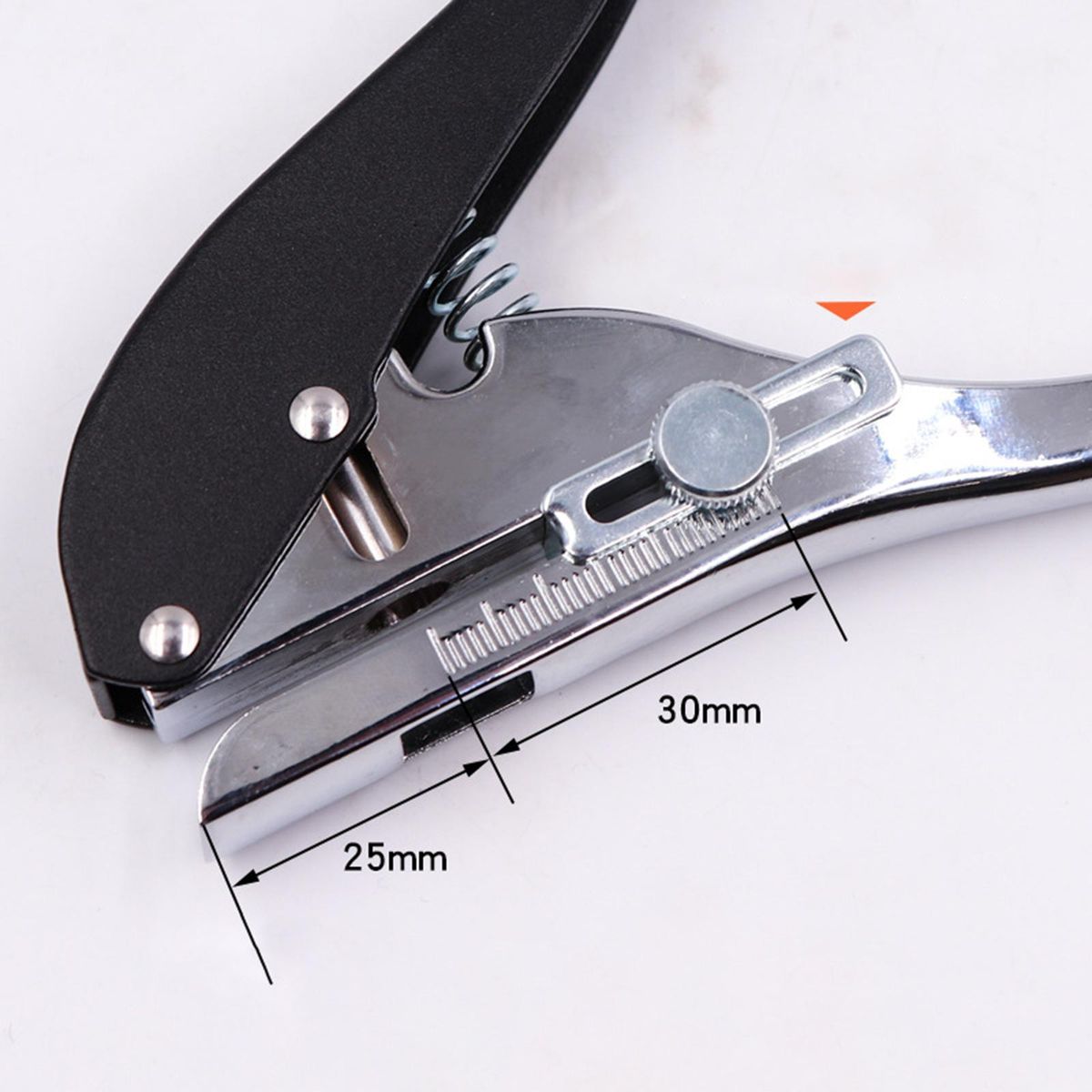 Manual Edge Band Puncher  Handheld Manual Black 10mm