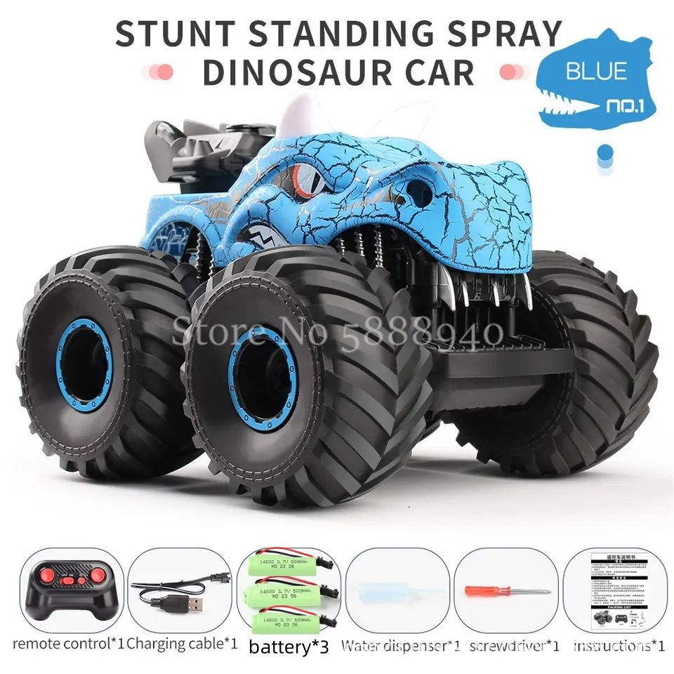 All Terrain Off Road Remote Control Electricity Dinosaur 360° Degret Rotating