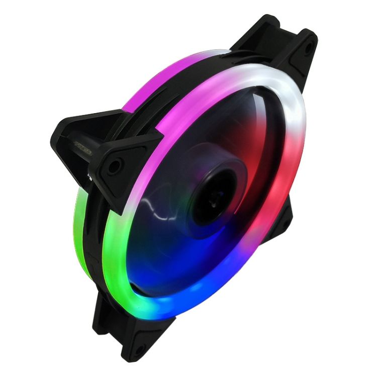 COOLMOON 12cm Computer Mainframe Chassis Dual Interface Fan