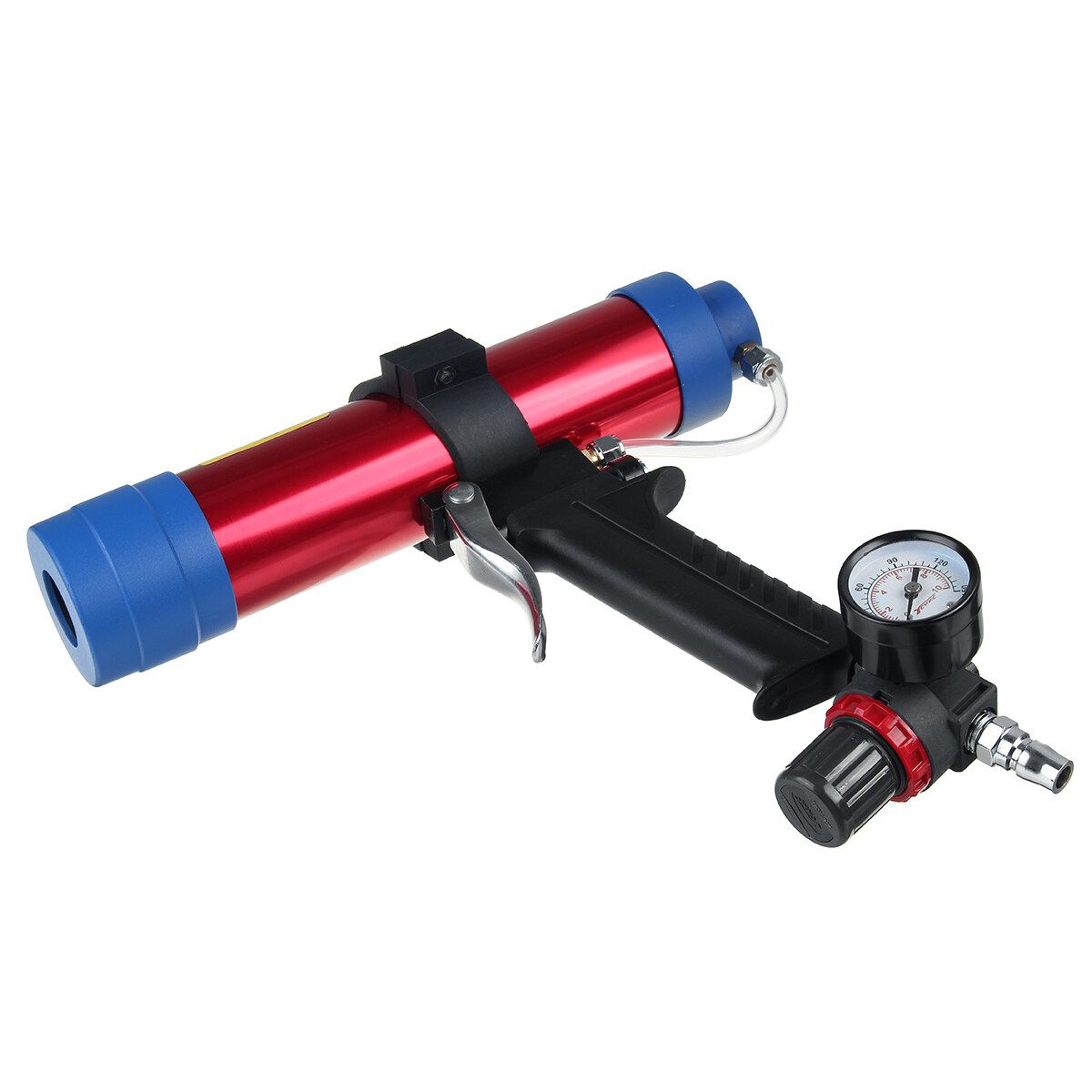 23PCS Adjustable Pneumatic Glass Air Rubber Tool Hard Sealant Applicator Caulking Tool