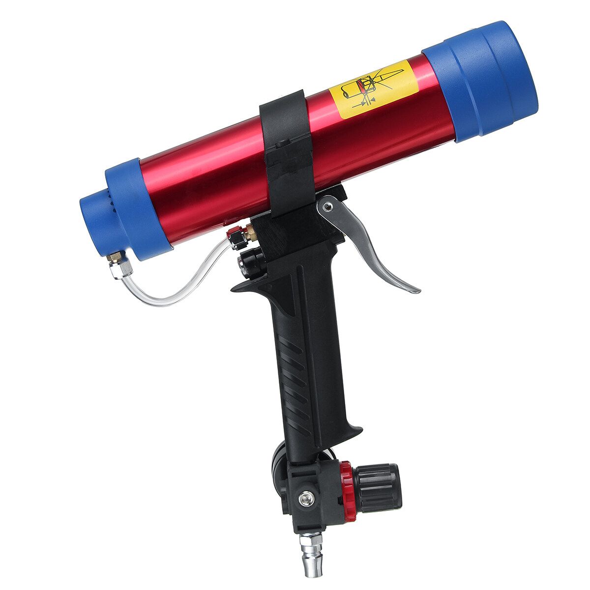 23PCS Adjustable Pneumatic Glass Air Rubber Tool Hard Sealant Applicator Caulking Tool