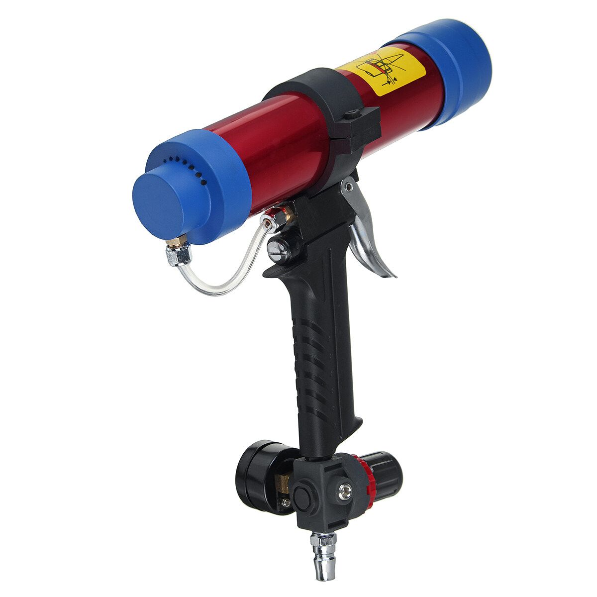 23PCS Adjustable Pneumatic Glass Air Rubber Tool Hard Sealant Applicator Caulking Tool