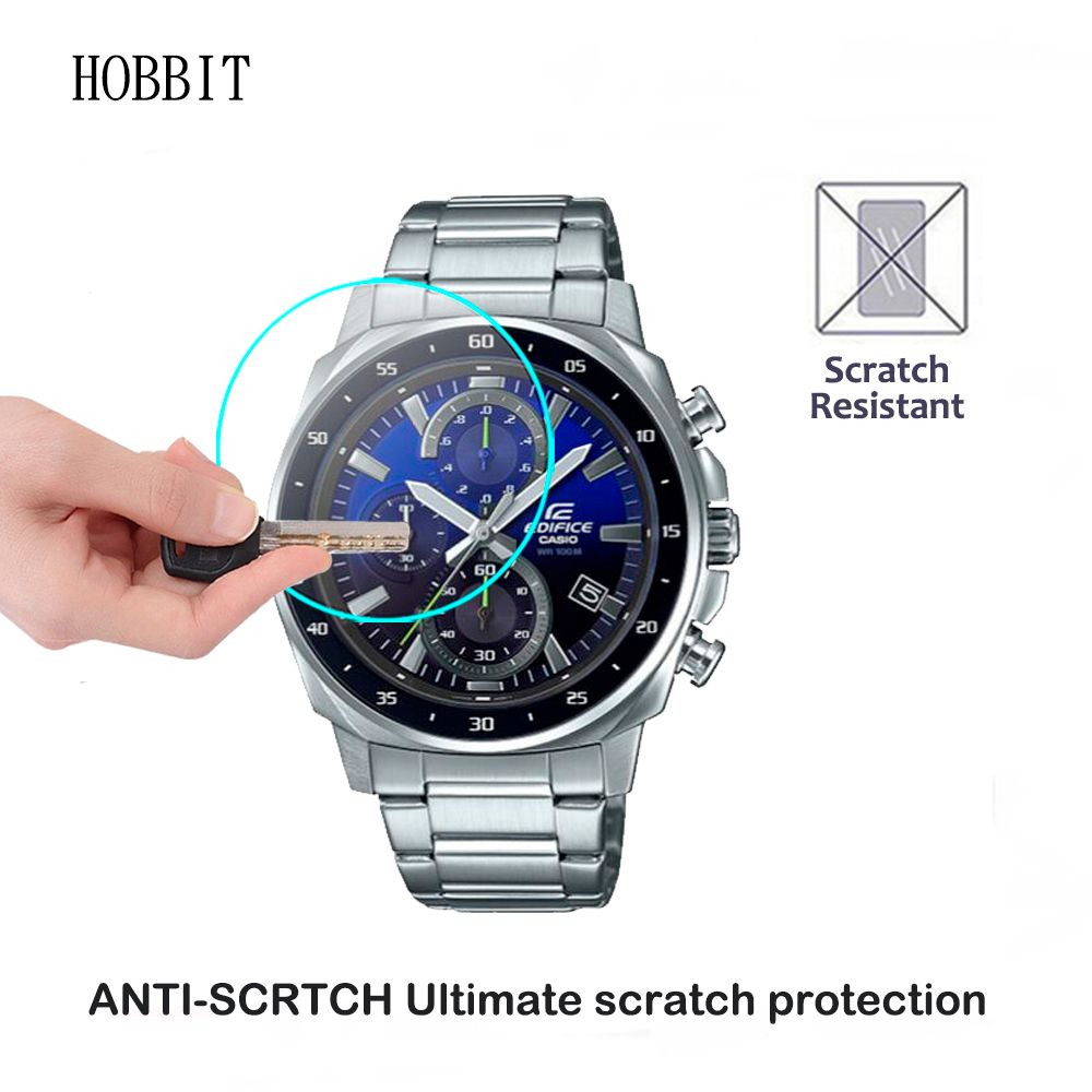 2pcs Explosion-proof Glass For Casio Edifice Eqs-8