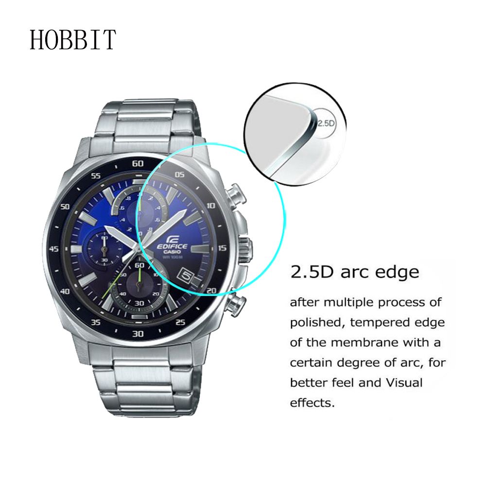 2pcs Explosion-proof Glass For Casio Edifice Eqs-8