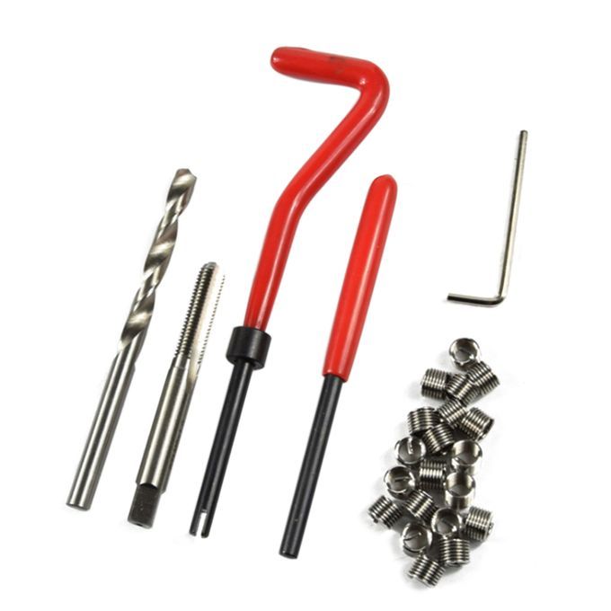 25Pcs M-10 X 1.0 Thread Repair Kit Helicoil Compatible 10mm