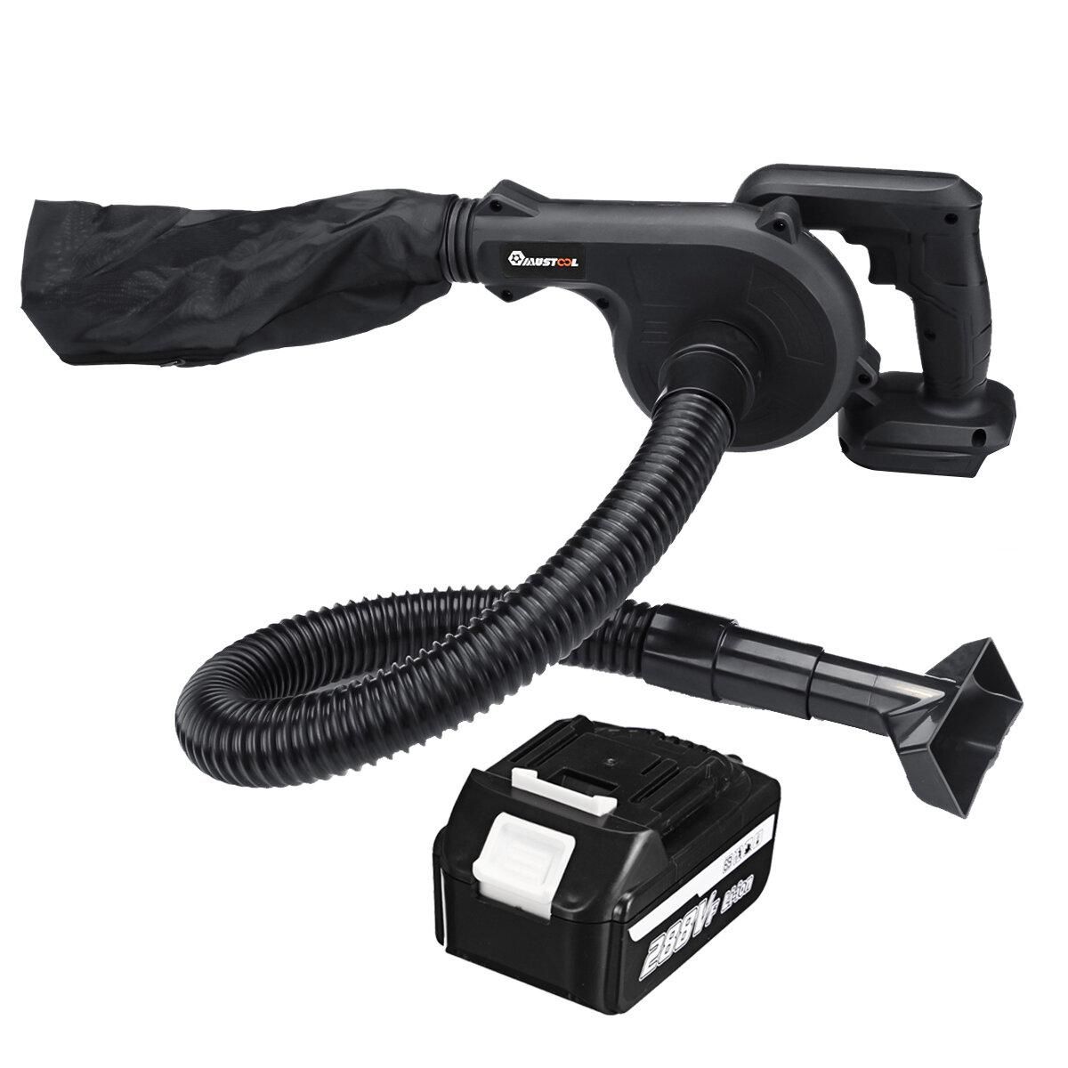 VIOLEWORKS 2-in-1 Electric Air Blower 1500W 20000rpm Vacuum Cleaner Handheld Blowing Machine