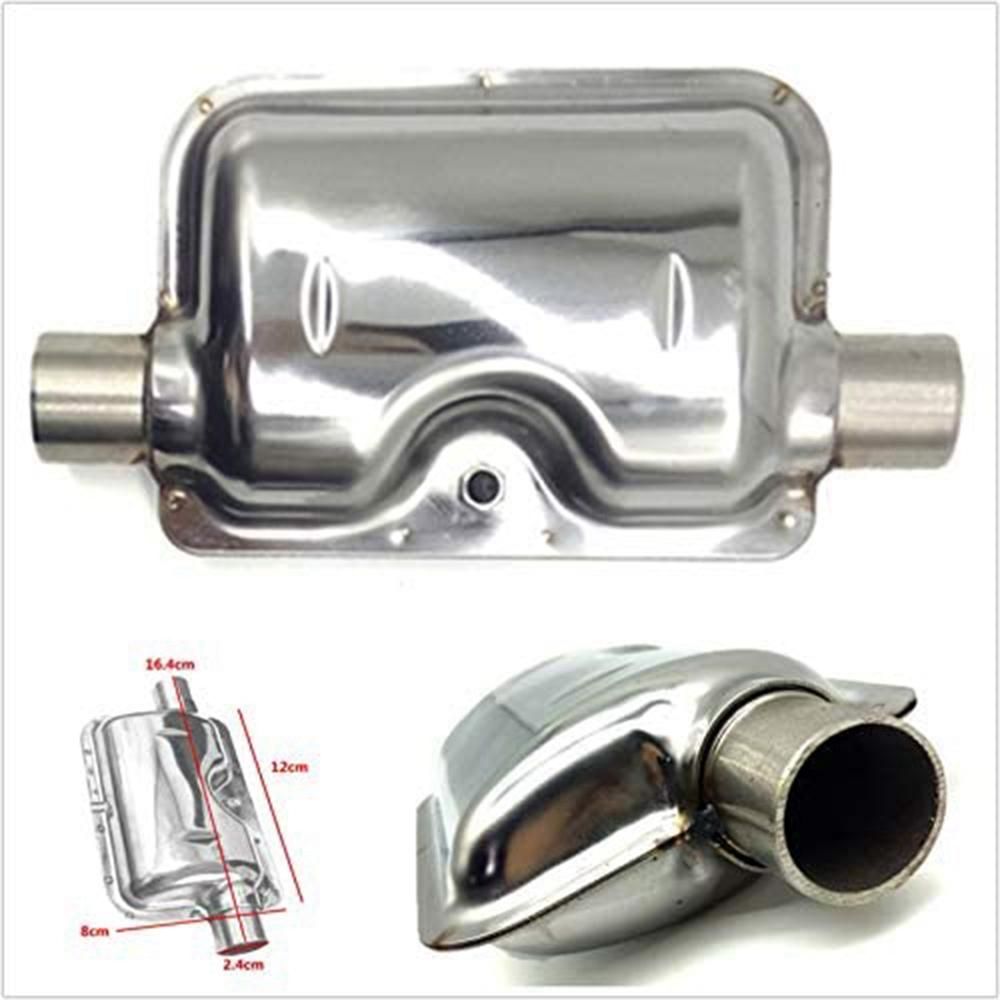 Auto -Crude Oil Exhaust Pipe -Silencer Muffler for Air Parking Heater for Quiet Driving Car Modification