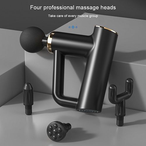 Electric Fascia Massager Gun Neck Vertebra Back Muscle  Massage Body Massager Pain Relief