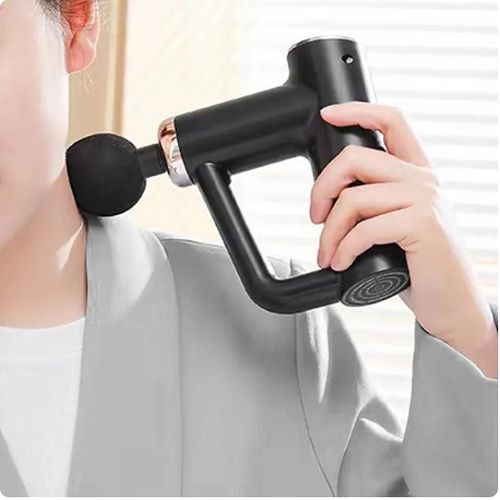 Electric Fascia Massager Gun Neck Vertebra Back Muscle  Massage Body Massager Pain Relief