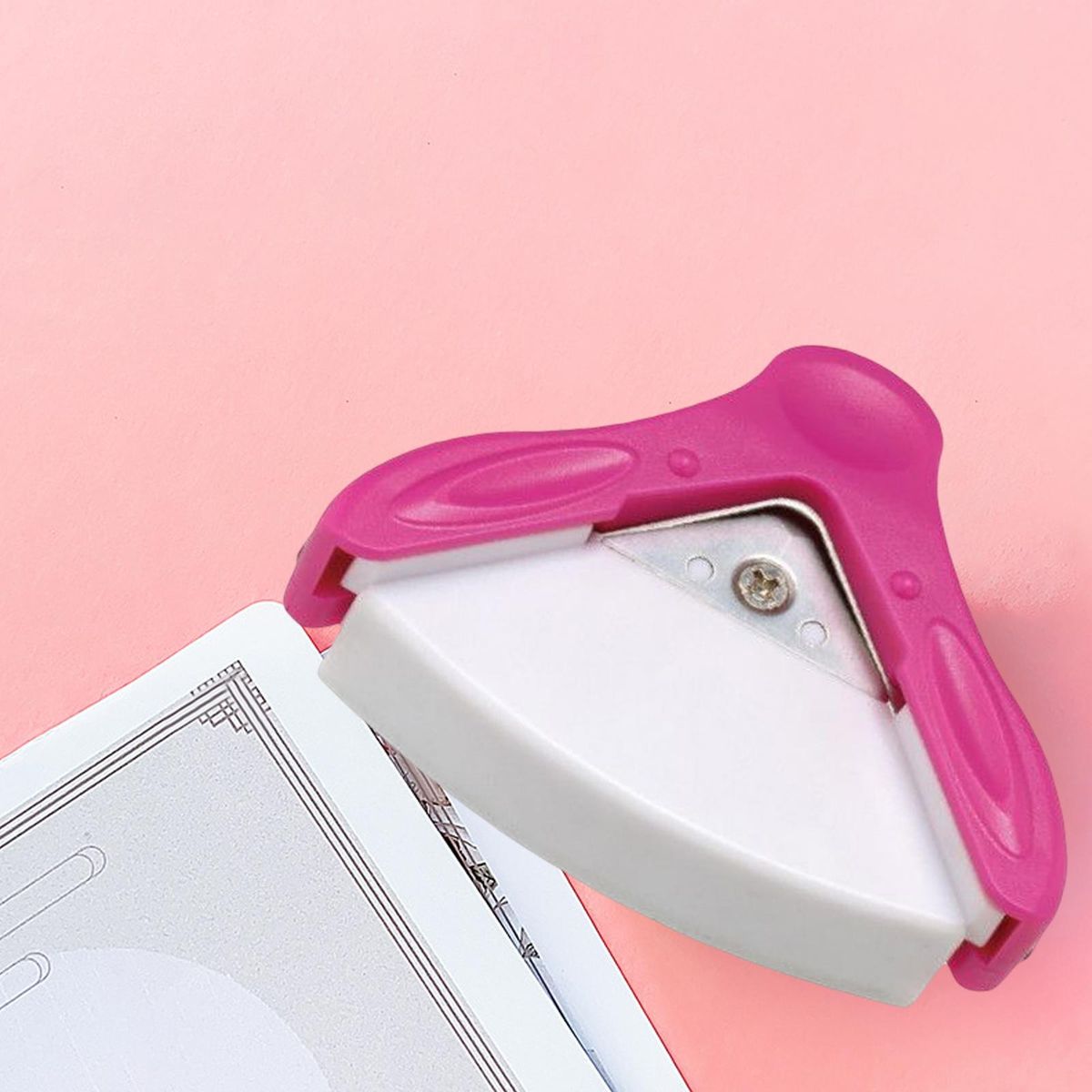 Paper Corner Punch Rounder 5mm  Tool For Red
