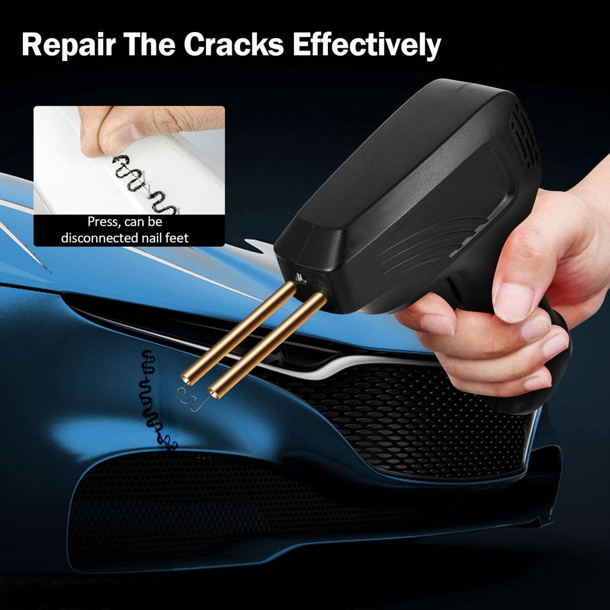 70W Portable Mini Hot Stapler, Plastic Welding Machine Car