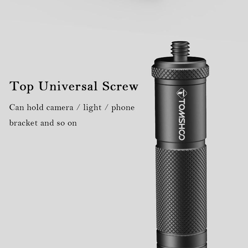 TOMSHOO Aluminum Lantern Stand Camping Lamp Pole Foldable Light Support Holder Lamp Bracket Camera Phone Tripod Stand For Picnic Hiking Backpacking Fishing Garden BBQ