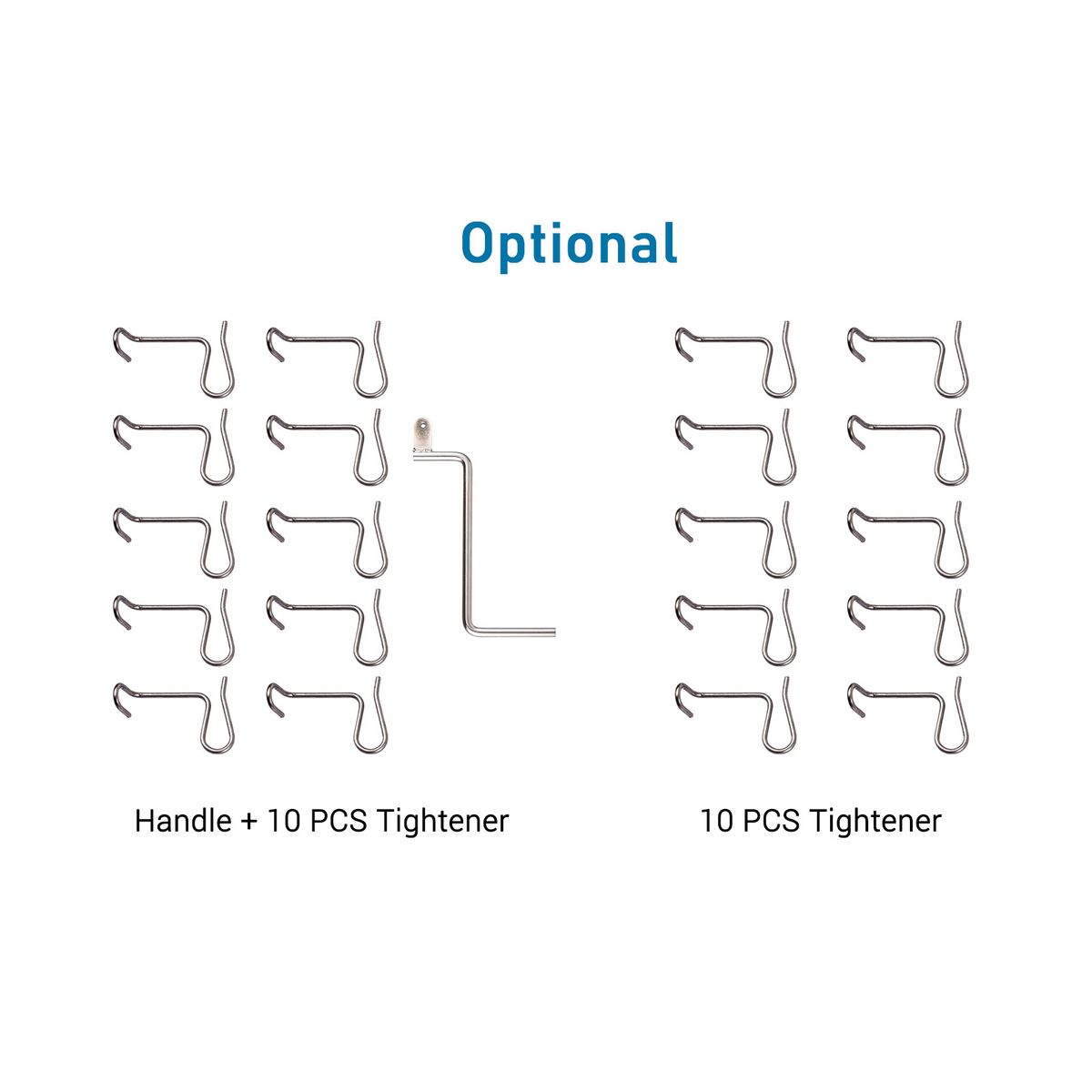 10 PCS Fence Wire Tightener Metal Fence Post Tightening