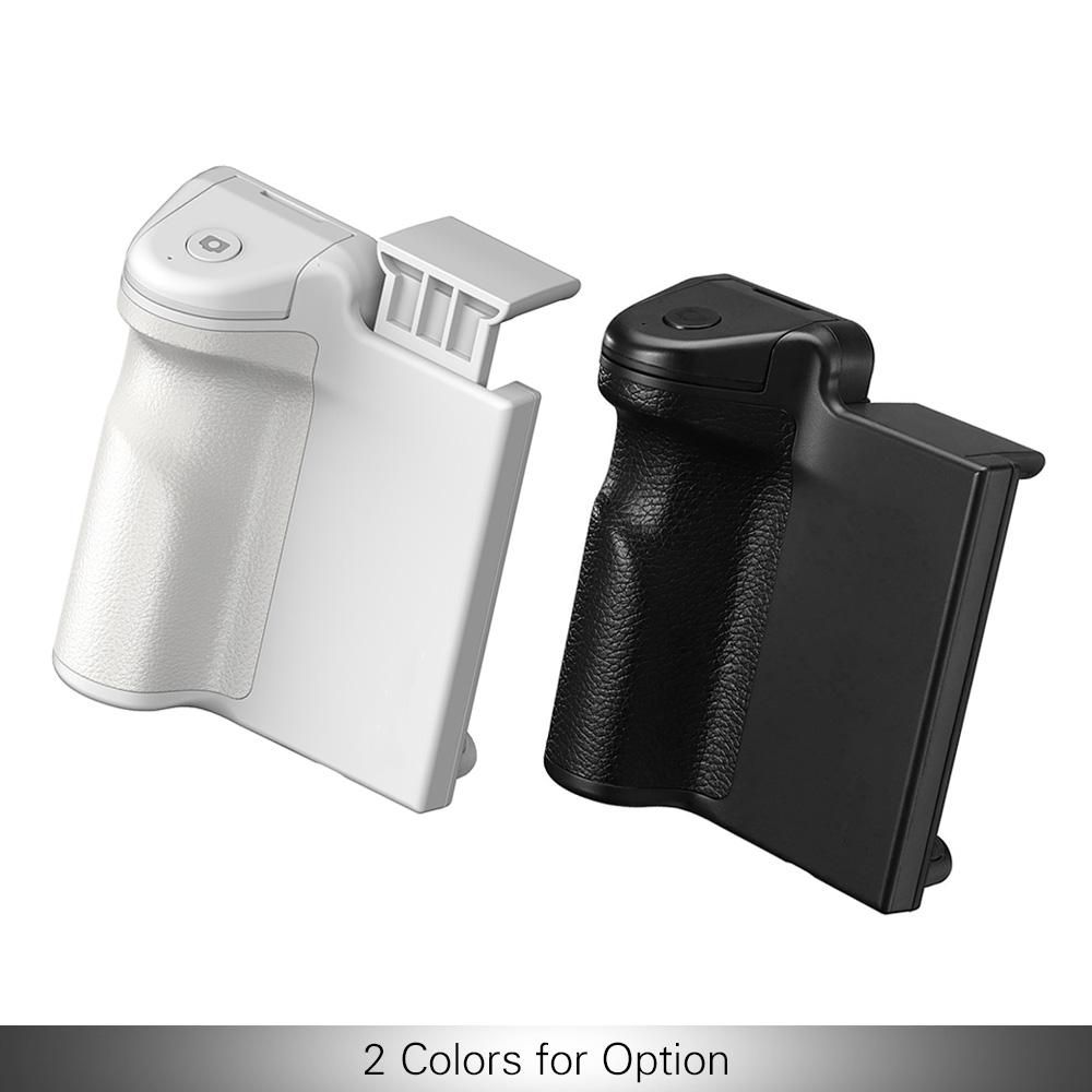 CapGrip 3 in 1 Phone Selfie Booster Handle Grip Anti-shake Remote Control with PU Grip for Mobile Photography Compatible with Android iOS Smartphones