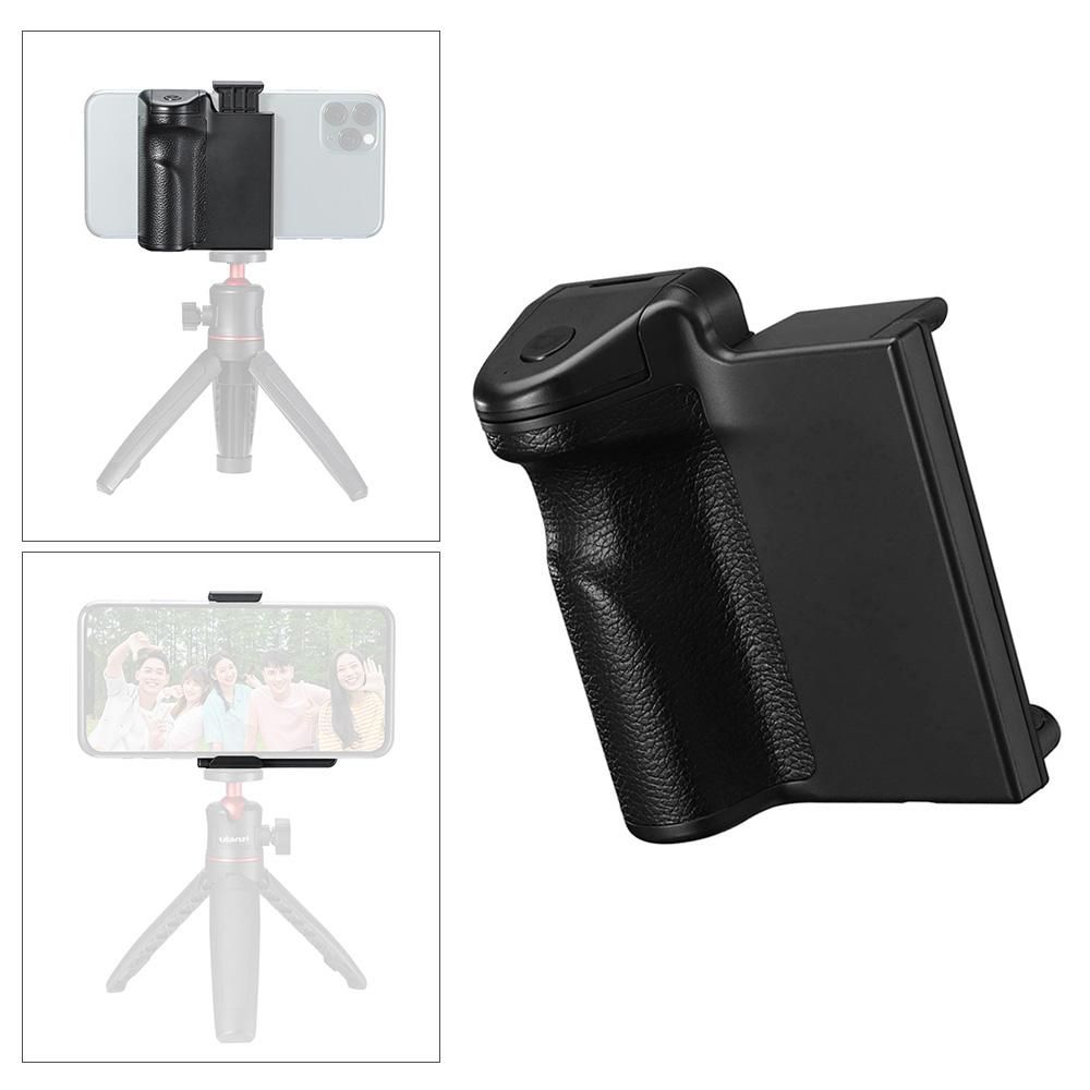 CapGrip 3 in 1 Phone Selfie Booster Handle Grip Anti-shake Remote Control with PU Grip for Mobile Photography Compatible with Android iOS Smartphones