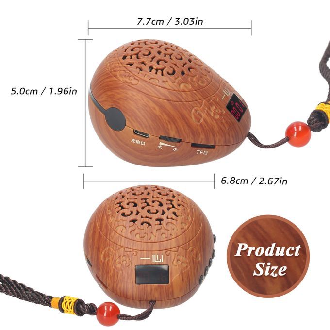 Buddha Music Machine Mini Rechargeable Electronic Buddhist
