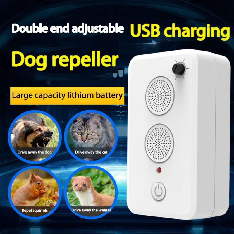 Anti Barking Device Stop Bark Training Device Usb Ultrasonic Rechargeable Control Deterrent Training Tool Stop Barking Outdoor