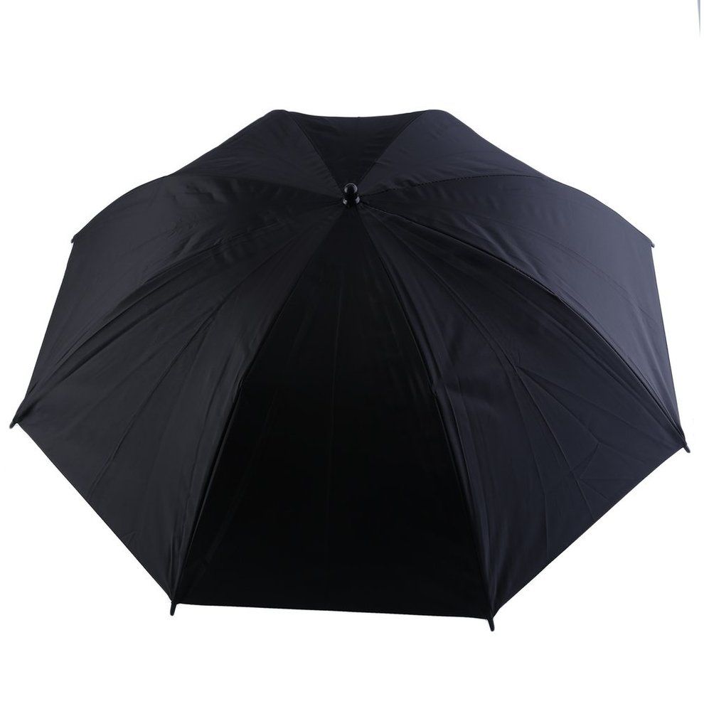 83cm Studio Flash Light Grained Black Silver Umbrella Reflective Reflector Silver