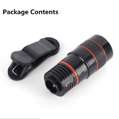 12x Mobile Phone Lens Telescope Lens Zoom Focus External