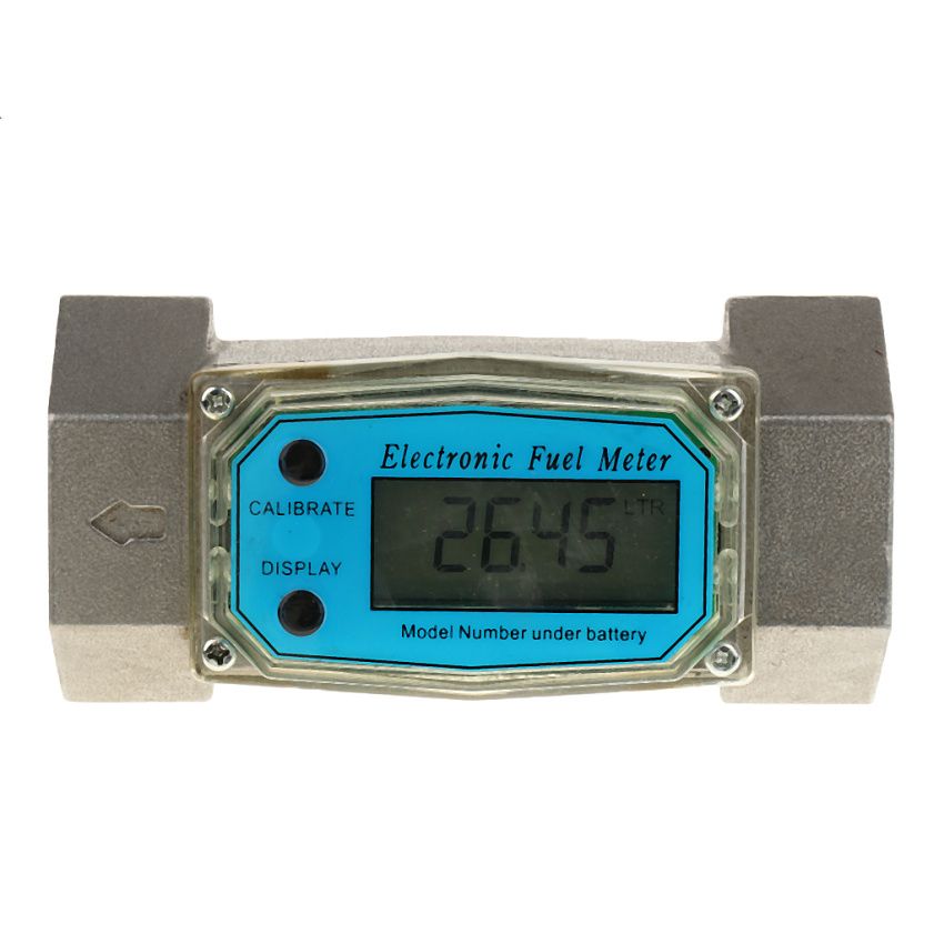 1.5'' Digital Turbine Gauge Flowmeter  For  Fuel Flow