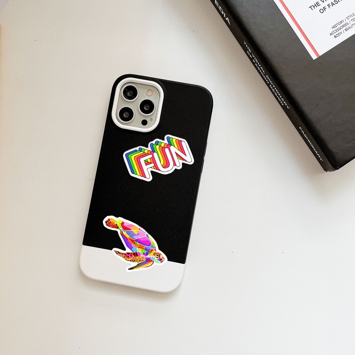50Pcs Computer Decals Skateboard Phone Sticker Decal Mix Color