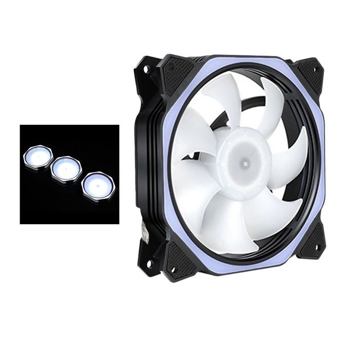 Computer Quiet PC Case Fan Sealed Bearing Adjustable Speed For Set C