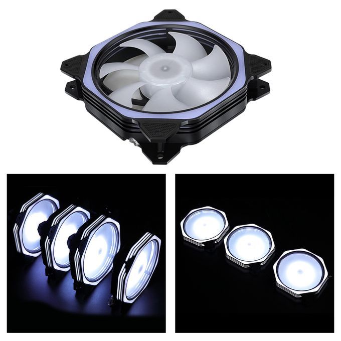 Computer Quiet PC Case Fan Sealed Bearing Adjustable Speed For Set C