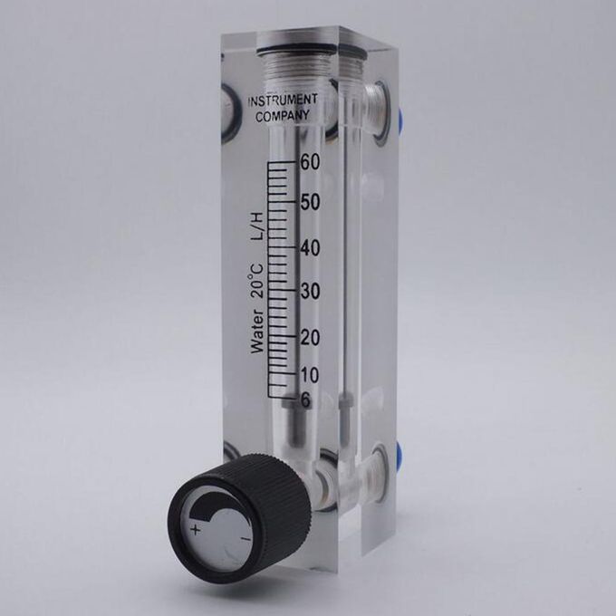 Oxygen Air Flow Meter / Gas Flowmeter With Ontrol Valve For Oxygen C