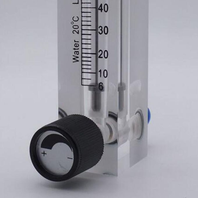 Oxygen Air Flow Meter / Gas Flowmeter With Ontrol Valve For Oxygen C