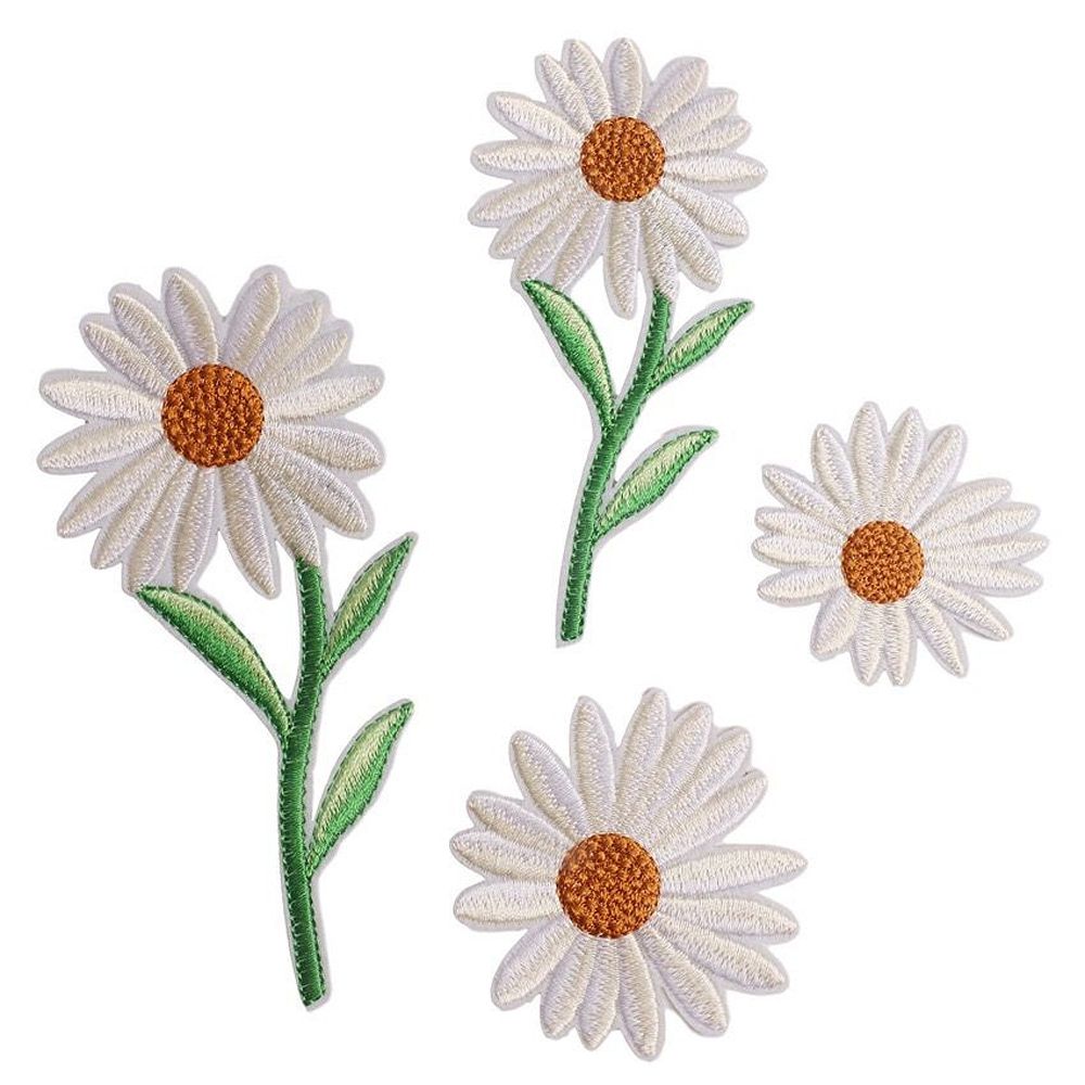 39PCS Iron On Stickers Sew On Stickers Mixed Embroidery