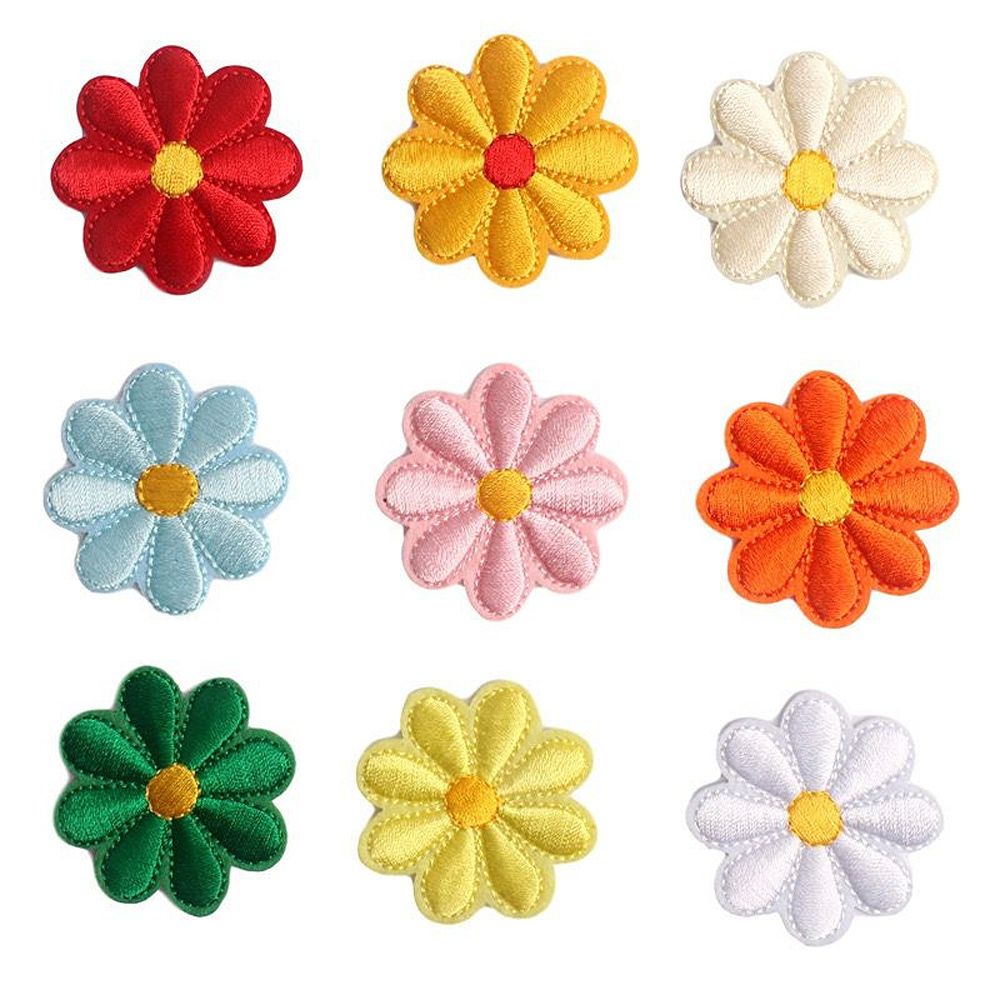 39PCS Iron On Stickers Sew On Stickers Mixed Embroidery