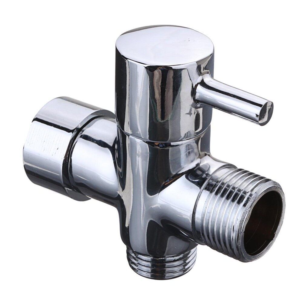3 Way Valve Hose 3-Way Shower Head Diverter With Valve