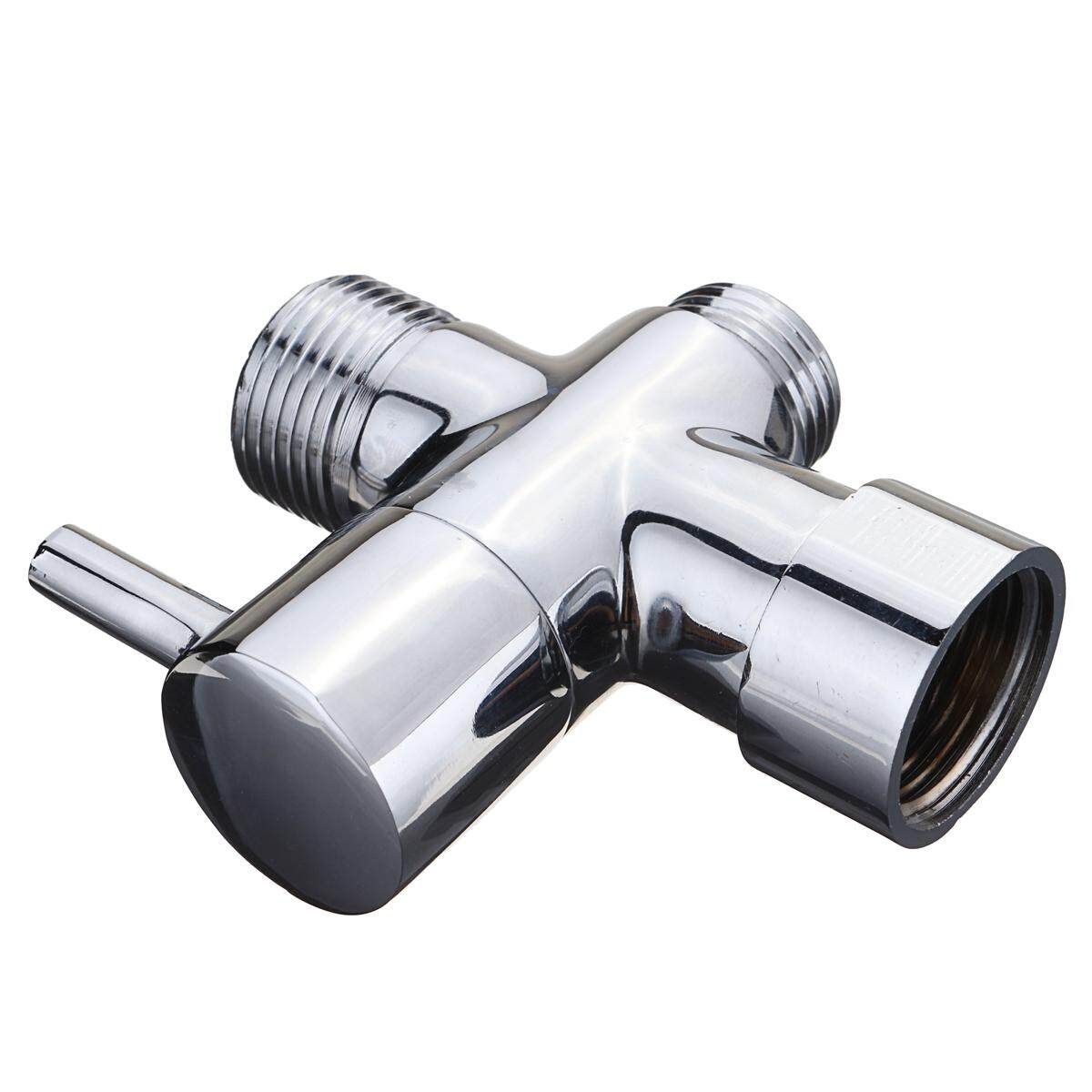 3 Way Valve Hose 3-Way Shower Head Diverter With Valve