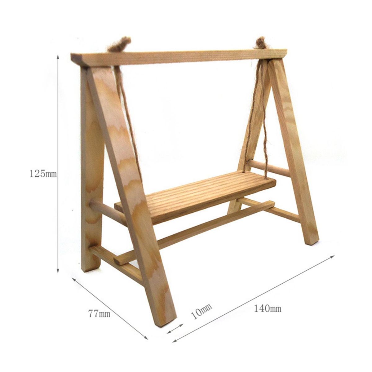 1/12 Dollhouse Miniature Swing Dollhouse Furniture Swing