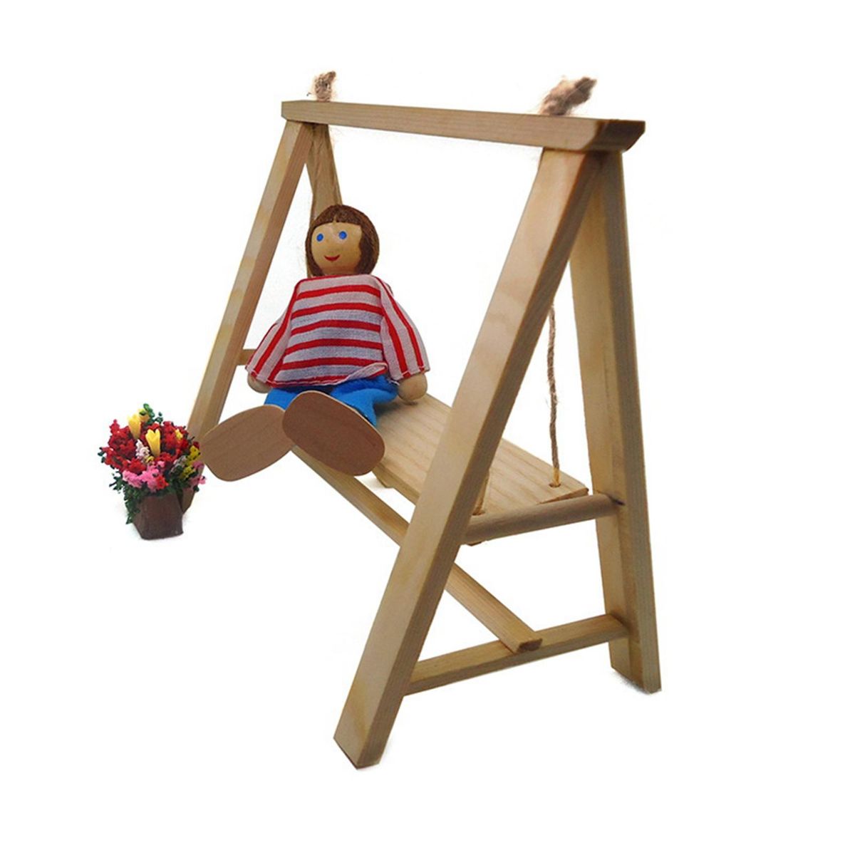 1/12 Dollhouse Miniature Swing Dollhouse Furniture Swing