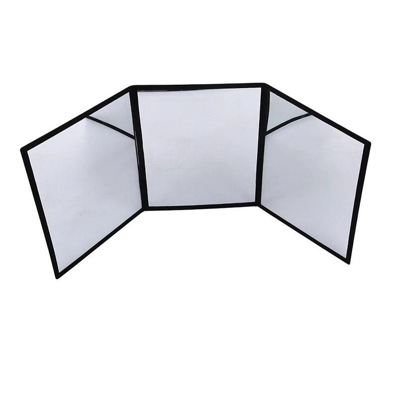 Three Way Mirror Practice Card Magic Magic Gi Head Illusion Magic Tricks Stage Professional Magic