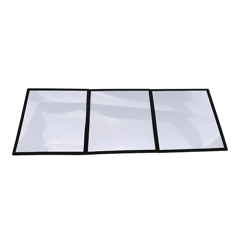 Three Way Mirror Practice Card Magic Magic Gi Head Illusion Magic Tricks Stage Professional Magic