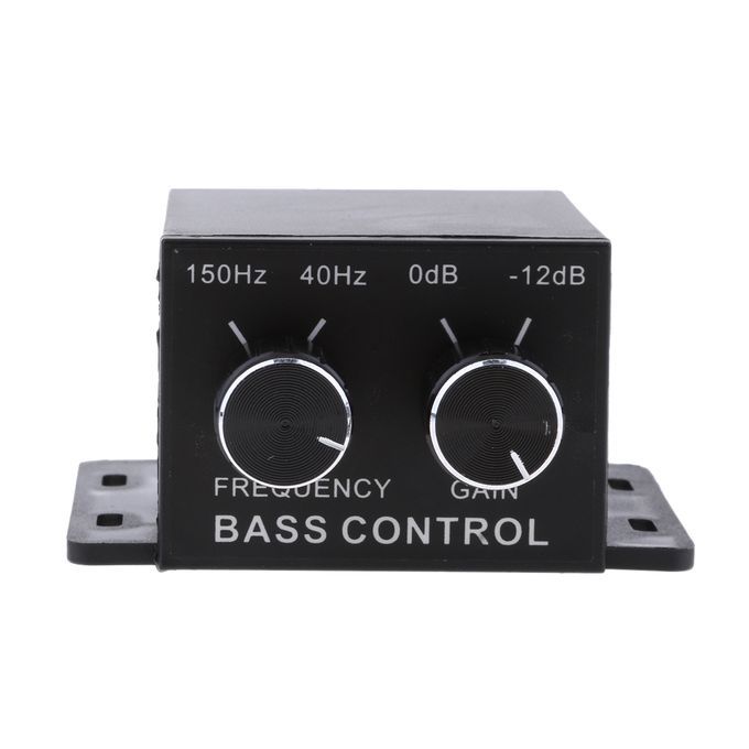 Car Home Amplifier Subwoofer Equalizer Crossover RCA Adjust Line Level