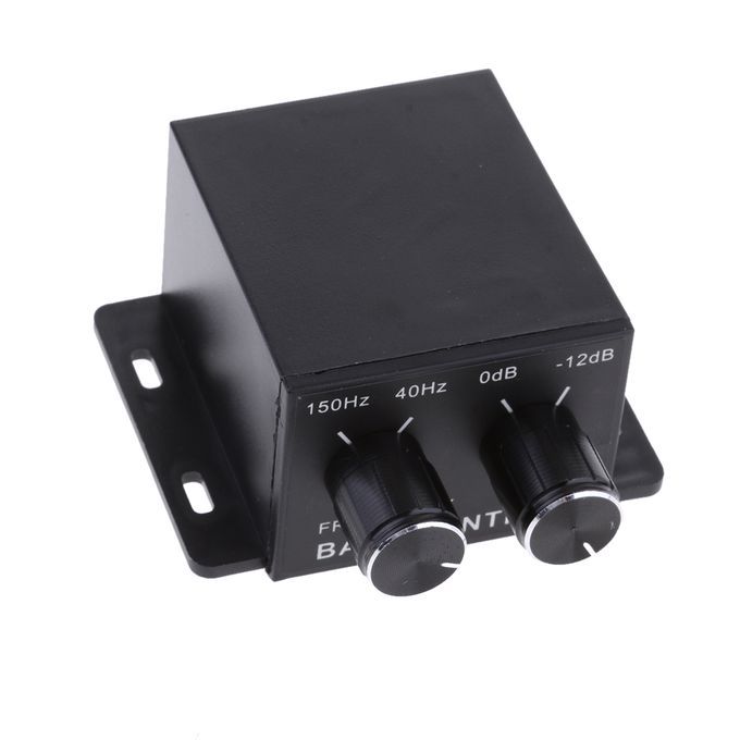 Car Home Amplifier Subwoofer Equalizer Crossover RCA Adjust Line Level