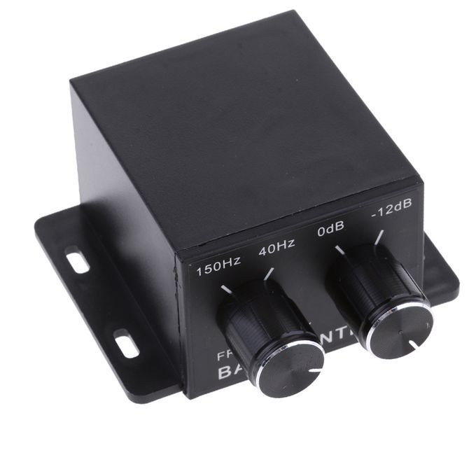Car Home Amplifier Subwoofer Equalizer Crossover RCA Adjust Line Level