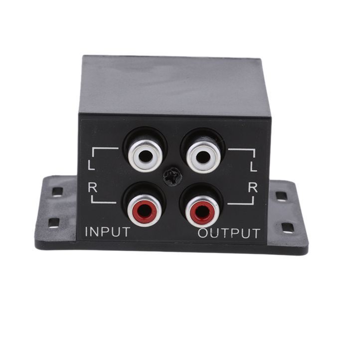 Car Home Amplifier Subwoofer Equalizer Crossover RCA Adjust Line Level